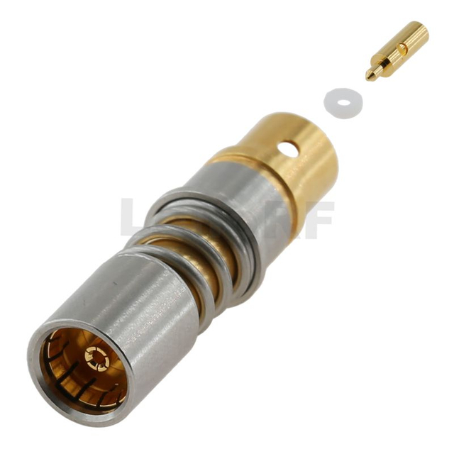 BMA Jack Connector Straight Solder For Micro-coax UFA210A Cable