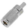 1.0/2.3 Connector Plug Straight Crimping For ST212 Coaxial Cable