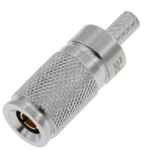 1.0/2.3 Connector Plug Straight Crimping For ST212 Coaxial Cable