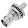 BNC Connector Female Crimp Bulkhead For RG59 Cable