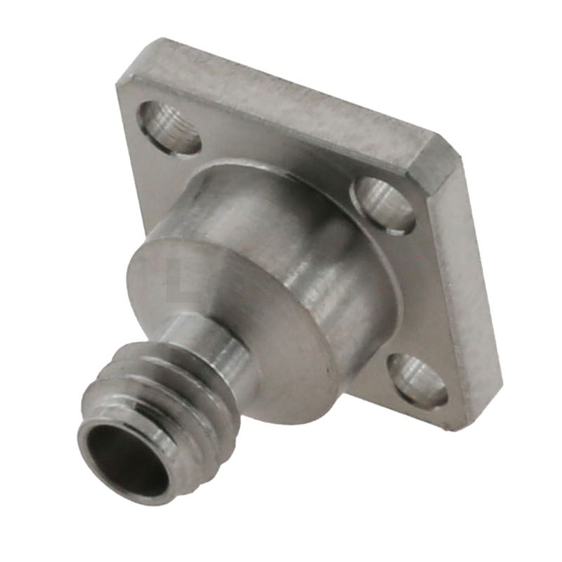 Premium Reliable 1.00mm Jack Straight Connector 4-Hole Flange Compression Mounted