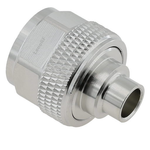 Type-N Male Connector Straight Solering For .250 Cable 