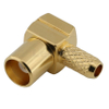 MMCX Connector Female Right Angle Crimp For RG316 Cable