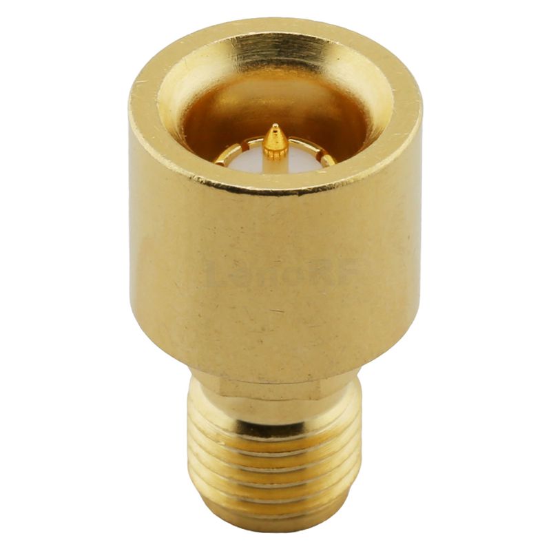 SMA Jack to QSMA Plug Straight Adapter 50 Ohm 