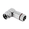N Plug Connector Right Angle Clamp For 1/2