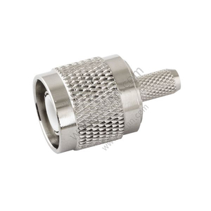TNC Connector Male Crimp Straight For RG58 Cable
