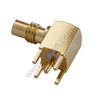 SMC Connectors Male Solder Right Angle For PCB