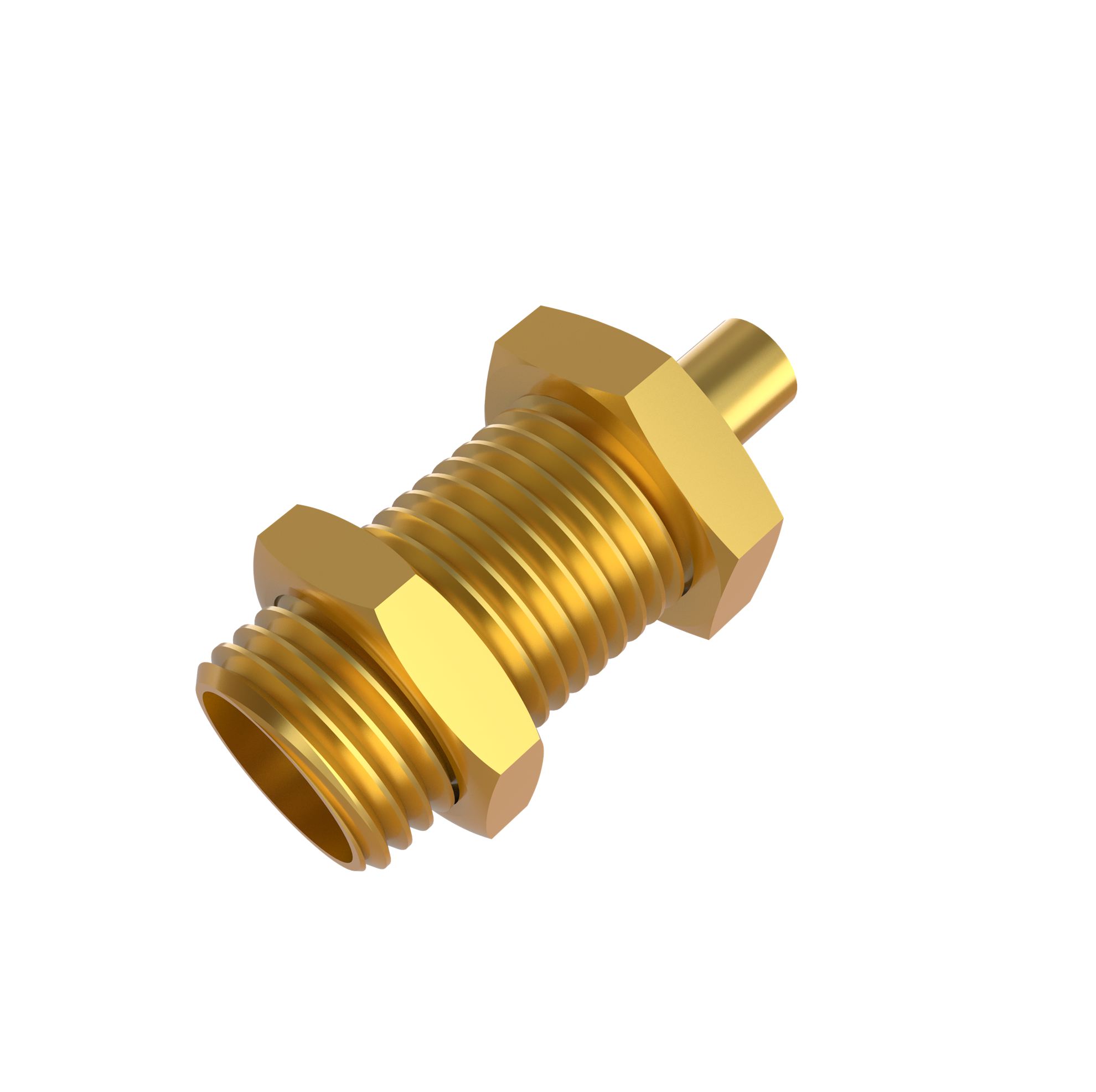 MCX Connector Jack Crimp Straight For 0.081 Cable