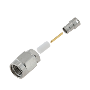 SMA Plug Solder Straight For RG405 Cable - Anti Torque