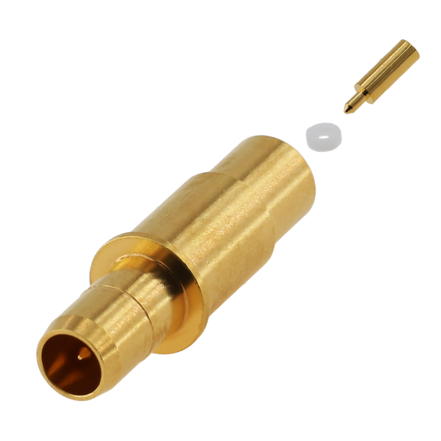 BMA Plug Connector Straight Solder For Micro-coax UFA210A Cable