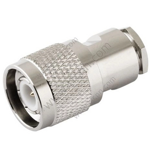 TNC Connector Male Clamp Straight For RG58 Cable