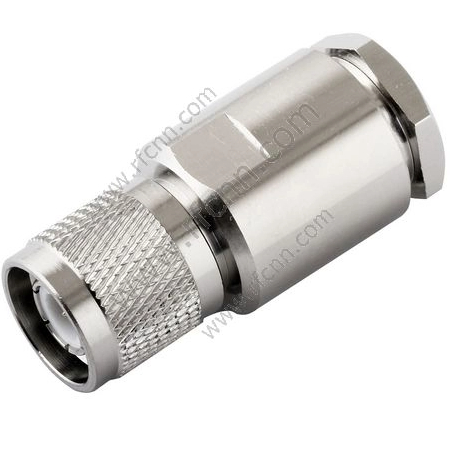 TNC Connector Plug Clamp Straight For RG213 Cable