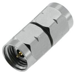 2.4 mm Plug To Plug Adapter 50 OHM Straight Stainless Steel 