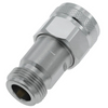 N Plug To Jack Straight Stainless Steel Adapter 