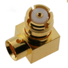 High Perforamnce SMP Jack Connector Right Angle for RG405 086 Coaxial Cable | Aerospace Satellite Application