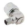 Low VSWR Type-N Connectors Plug Clamping Straight Brass Tri-metal Plating For RG58 RG223 Cable 