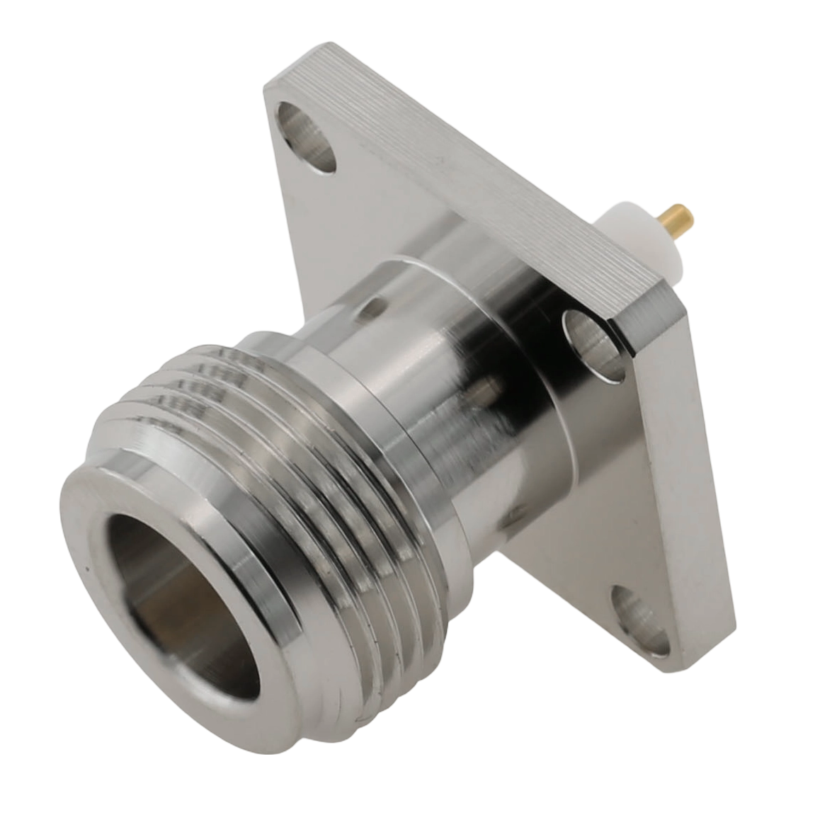 Type-N Female Connector Flange For PCB 