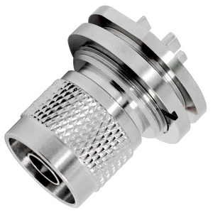 Ultra-low Loss N-type Connector Male Solder Edge Mount For PCB End Launch,Brass Nickel Plated