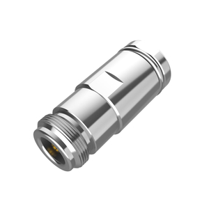 N Connector Jack Clamping Straight For Flex7 Coaxial Cable