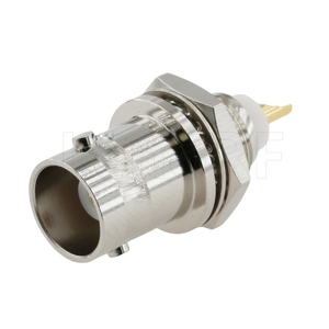 BNC Connector Female Solder Straight For PCB