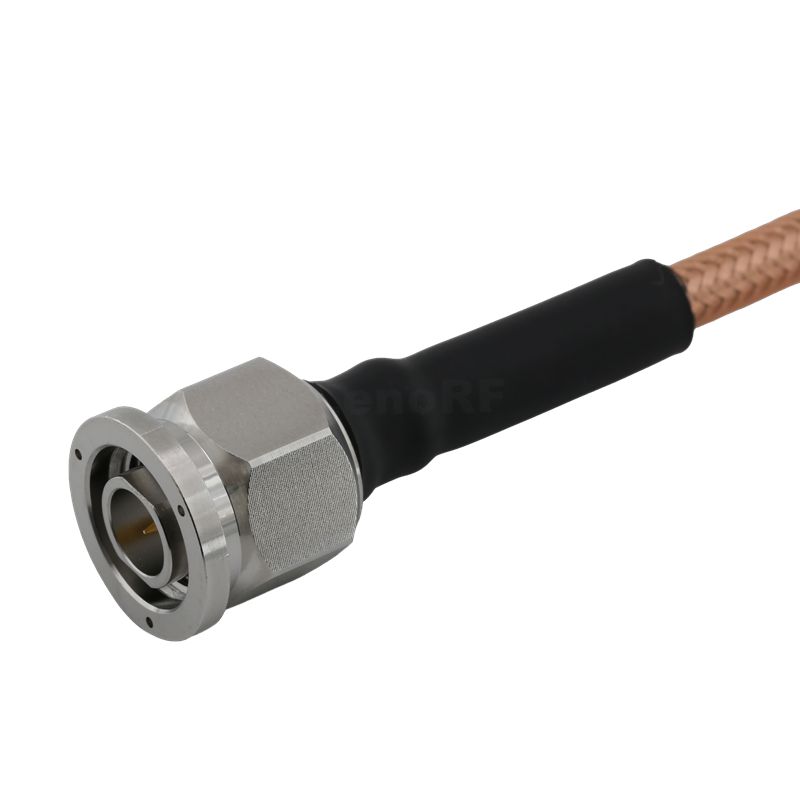 High-performance TNC Connector Plug Solder Straight For RG142 Cable
