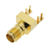 SMA Female Connector Edge Lock For PCB