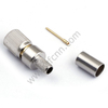 1.6/5.6 Connectors Male Crimp Straight For BT3002 Cable