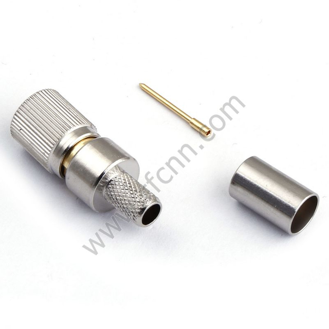 1.6/5.6 Connectors Male Crimp Straight For BT3002 Cable
