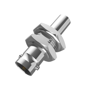 BNC Connector Female Crimp Bulkhead For RG59 Cable