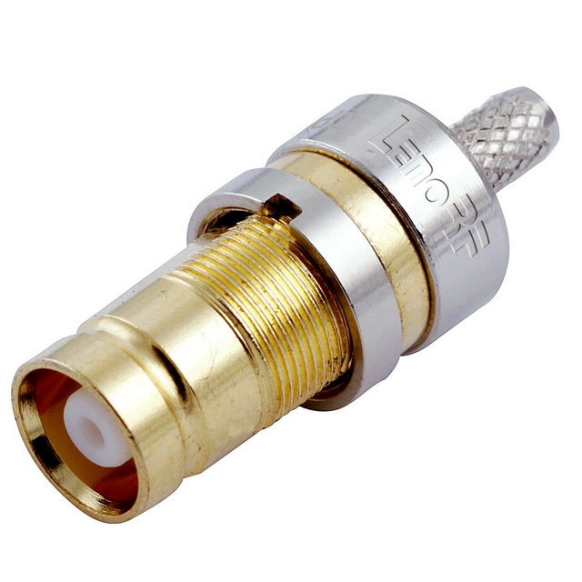 1.6/5.6 Connector Jack Straight Crimp For ST212 Coaxial Cable