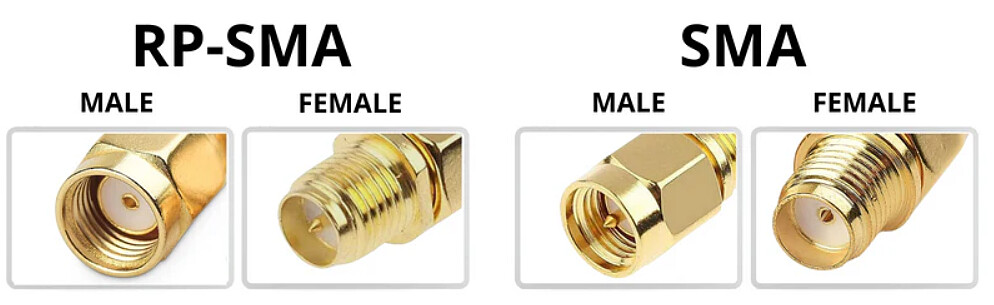 SMA VS RP-SMA Connector
