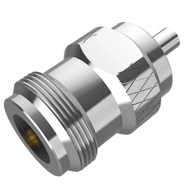 N Connector Plug Crimping Straight For LMR100 Coaxial Cable