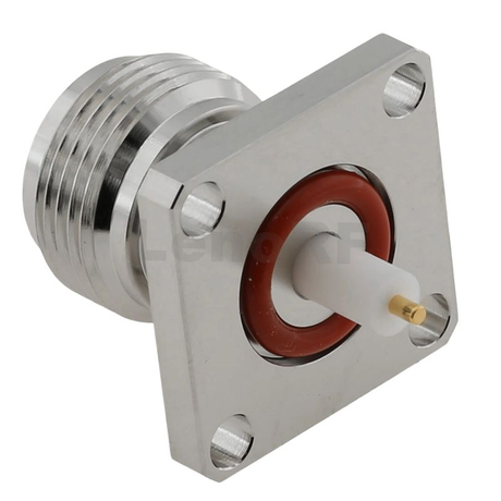 Type-N Female Connector Flange For PCB 