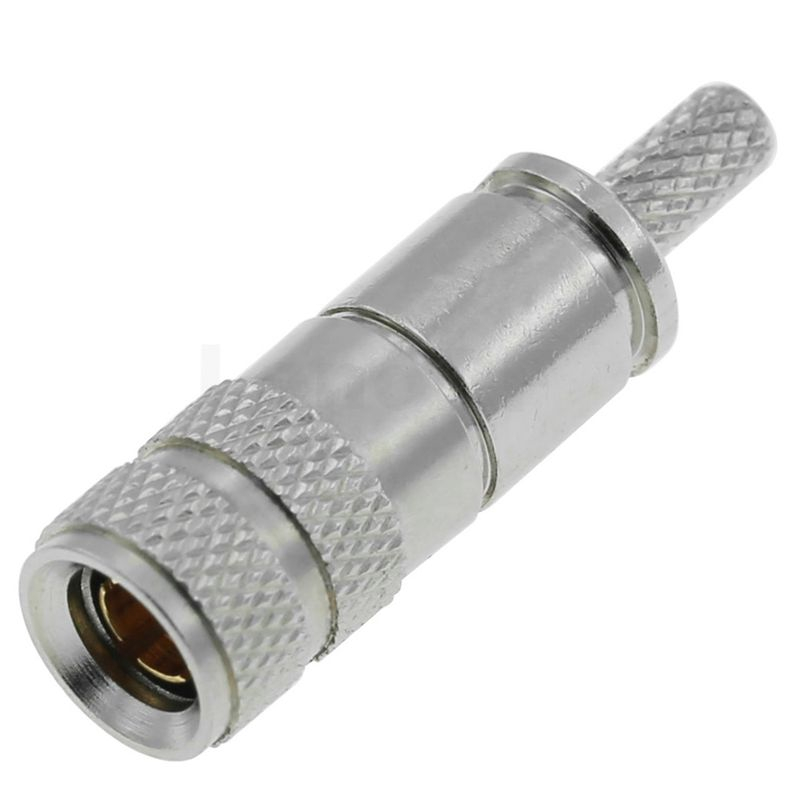 Miniature 1.0/2.3 Connector Plug Straight Crimping For ST779 Coaxial Cable