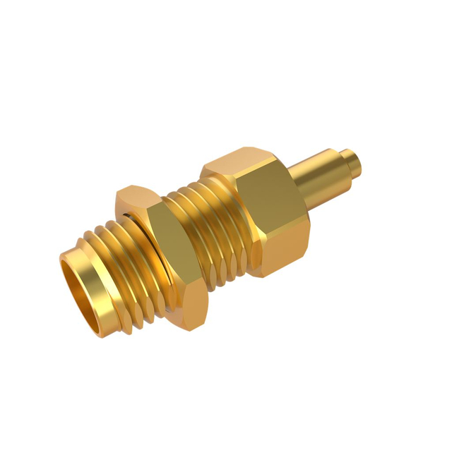 SMA Connector Jack Bulkhead Crimping For Micro-Coaxial 1.13 Cable