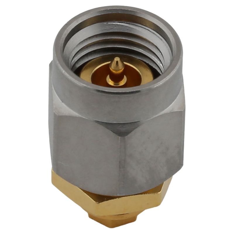 2.92 Male RF Connectors Straight Soldering For RG405 086 Cable
