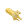 SMA Jack Connector Straight Bulkhead Edge Mount For PCB 