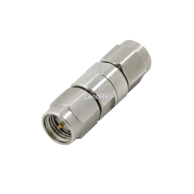 SMA Plug To Plug Straight Adapter