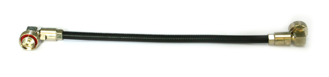 DIN 7/16 Plug To Plug Right Angle For 1/2