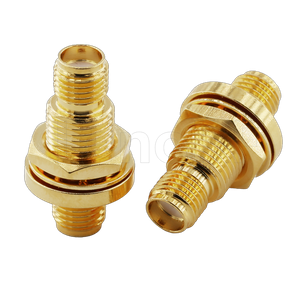 SMA Jack To Jack Bulkhead Straight Adapter