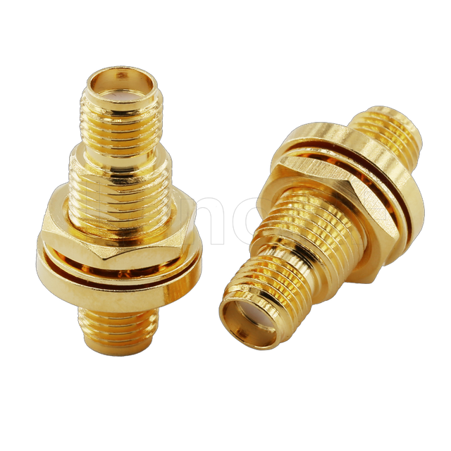 SMA Jack To Jack Bulkhead Straight Adapter