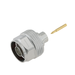 Type-N Male Connector Straight Solering For .250 Cable 