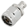 N Plug To BNC Jack Straight Adapter