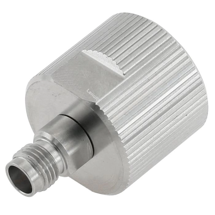 NMD 1.85mm Jack To 2.4mm Jack Stainless Steel Body Straight Adapter