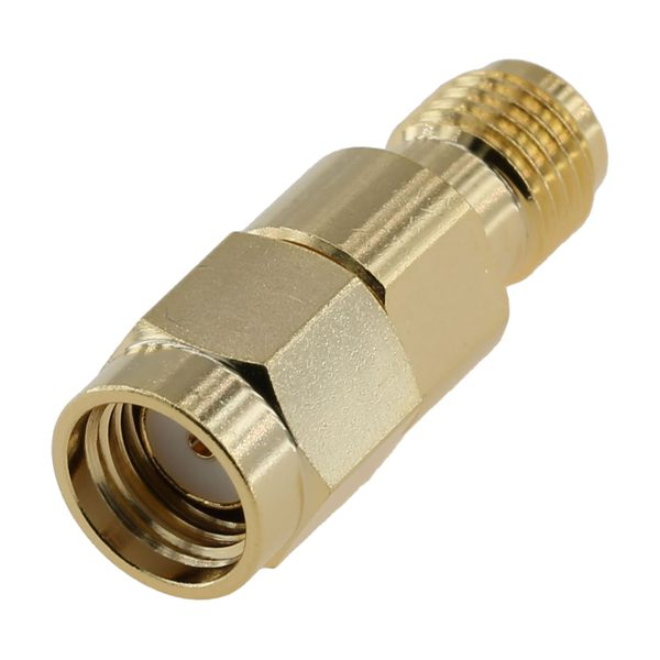 RP-SMA Plug to SMA Jack Straight Adapter