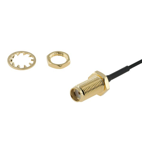 SMA Female Bulkhead To IPEX For 1.37 Micro Coaxial Cable With Excellent Performance