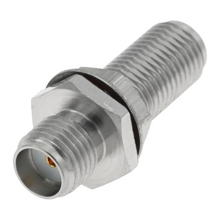 SMA Jack To Jack Straight Bulkhead Stainless Steel Adapter 