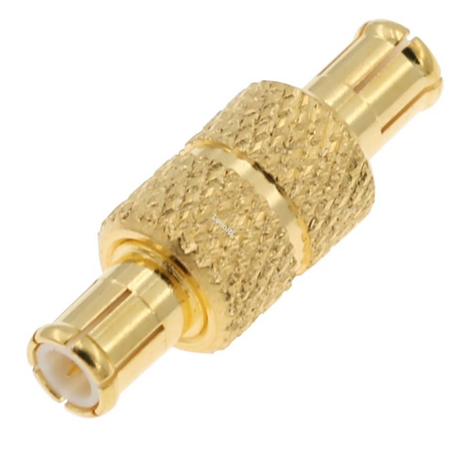 MCX Plug To Plug Straight Adapter 