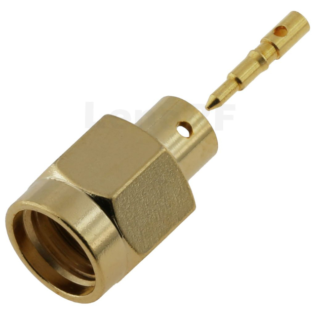 SMA Connector Male Straight Solder for RG402 Cable