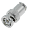 Low VSWR BNC Connector Plug Clamp Straight For RG58 RG223 Cable